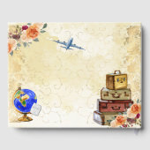 Liefde is een Avontuur Bruidsuitnodiging Gastenboek (Achterkant)