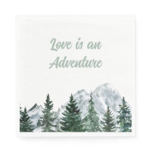 Liefde is een avontuur servetten