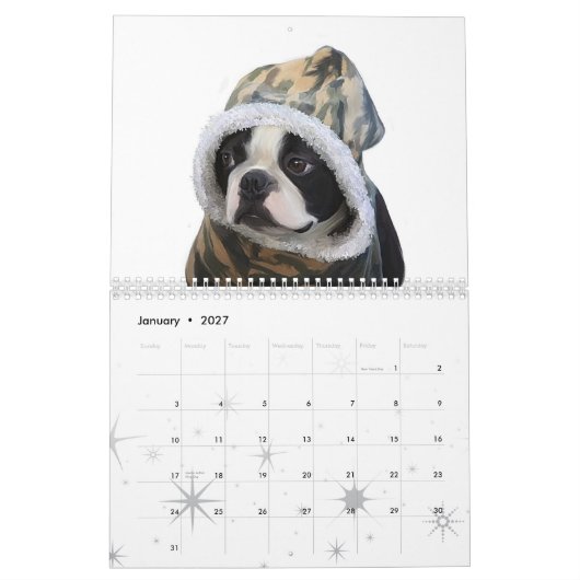 Liefde is een Boston Kalender (Jan 2027)