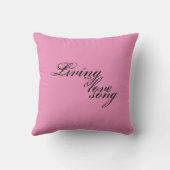 Liefde is een brug buitenkussen (Achterkant)