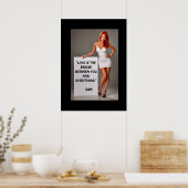 Liefde is een brug poster (Keuken)
