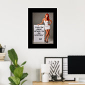 Liefde is een brug poster (Thuiskantoor)