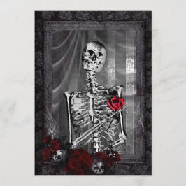 Liefde is een buitenaards gotisch huwelijk kaart