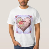 Liefde is een cadeau T-shirts (Voorkant)