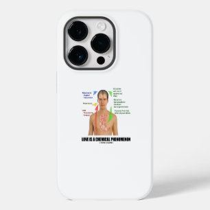 Liefde is een chemisch fenomeen Fysiologie iPhone 14 Plus Hoesje