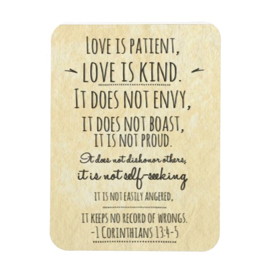 Liefde is een flexibele fotomagneet voor patiënten magneet (Verticaal)