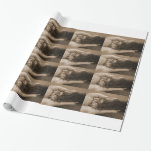 Liefde is: Een handje in je hand Cadeaupapier