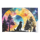 Liefde is een Hond die op je wacht Kussensloop (Voorkant-Links)