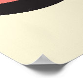 Liefde is een kracht Arabische kalligrafie Poster (Hoek)