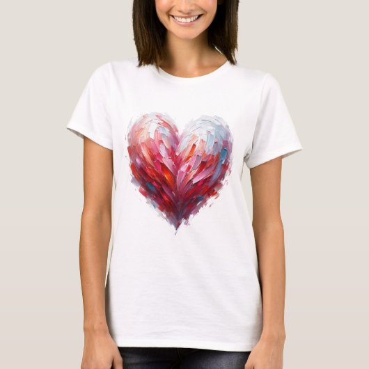 Liefde is een kunst - Vrouwen Basic T-Shirt (Voorkant)