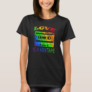 Liefde is een mengeling-tol-trans-Atlantische T-shirt