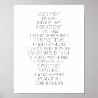 Liefde is een patiënt, liefde is een soort... 1 co poster