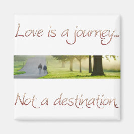 Liefde is een reis magneet