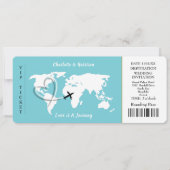 Liefde is een reisthema voor Wereldkaarten op reis Kaart (Voorkant)