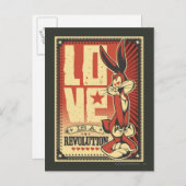 Liefde is een revolutie briefkaart (Voorkant / Achterkant)