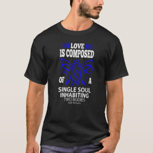Liefde is één soep in twee lichamen als t-shirt