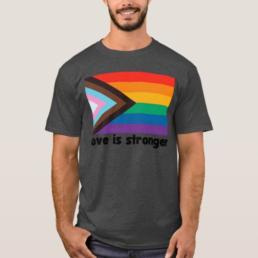 Liefde is een sterker geschenk t-shirt (Voorkant)