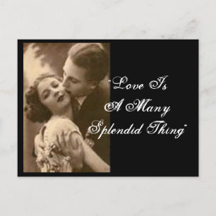 "Liefde is een veelzeggend ding" Briefkaart