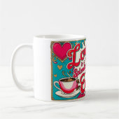 Liefde is een veelzijdig iets, en koffie ook koffiemok (Links)