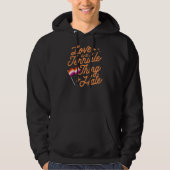 Liefde is een verschrikkelijk ding om lesbische pr hoodie (Voorkant)