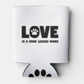Liefde is een vierledig woord blikjeskoeler (Voorkant)