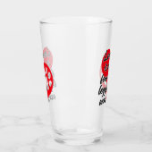 Liefde is een vierpodig woord. glas (Links)