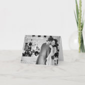 Liefde is een vriendschap met muziek bedankkaart (Voorkant)