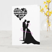 LIEFDE IS EEN *ZEER PRACHTIG DING* ONS JUBILEUM KAART (Gele Bloem)