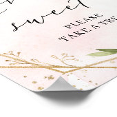 Liefde is een zoet teken dat de brutale blogodij b poster (Hoek)