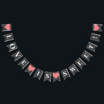 Liefde is een zoete bruiloft dessert tafel vlaggetjes<br><div class="desc">Liefde is Sweet Chalkboard Style Bunting Flags</div>
