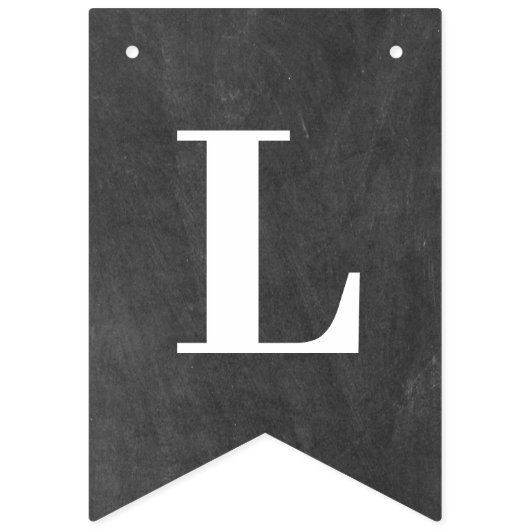 Liefde is een zoete bruiloft dessert tafel vlaggetjes (Tweede vlag)