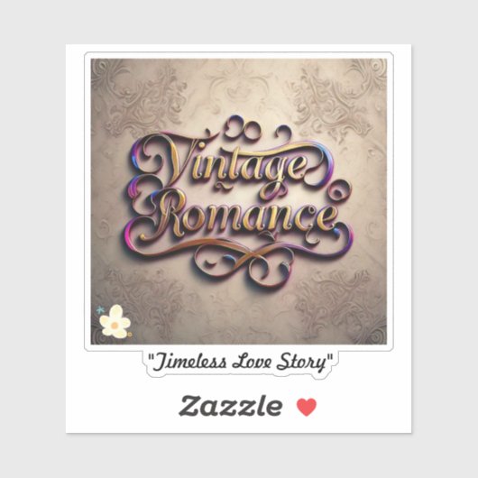  liefde is een zoete melodie sticker (Vel)