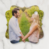 Liefde is een zoete uitdrukking | Elegant Bruiloft Bedankjes Labels (Achterkant)