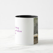 Liefde is eigendom van een Geel Laboratorium Mok (Midden)