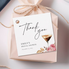 Liefde is Elegant Vrijgezellenfeest brouwen Bedankjes Labels