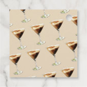 Liefde is Elegant Vrijgezellenfeest brouwen Bedankjes Labels (Achterkant)