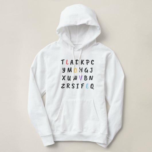 Liefde is er altijd, als je weet waar te vinden. hoodie (Design voorkant)