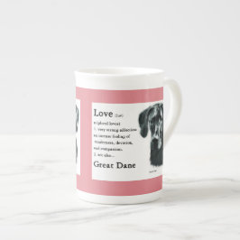 Liefde is fantastische krantencadeautjes porselein kop