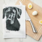 Liefde is fantastische krantencadeautjes theedoek (Quarter Fold)