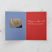 Liefde is feestdagen kaart (Binnen)