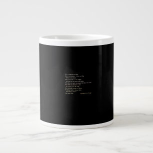 Liefde is Geduldig Eenvoudig Inspirerend Ontwerp  Grote Koffiekop