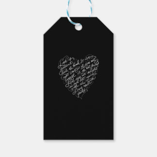Liefde is Geduldig Liefde is Vriendelijk Christeli Cadeaulabel