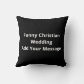 Liefde is Geduldig Liefde is Vriendelijk Grappige Kussen (Achterkant)