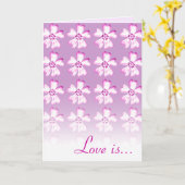 Liefde is geduldig, liefde is vriendelijk... - Kaa Kaart (Gele Bloem)