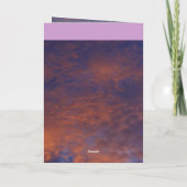 Liefde is geduldig, liefde is vriendelijk - Kaart (Achterkant)