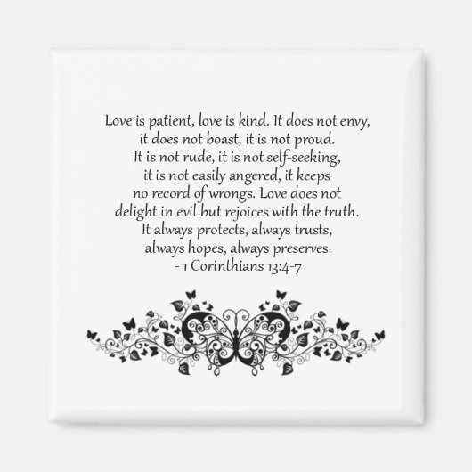 Liefde is geduldig, Liefde is Vriendelijke Magneet (Voorkant)