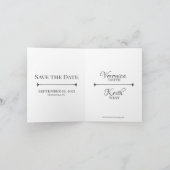 Liefde is Geduldig – Save the Date Uitnodiging (Binnen)