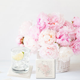 Liefde is geduldig – Schriftuurlijke zandsteen Ond Stenen Onderzetter