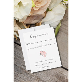 Liefde is geduldig – Scripture RSVP Card