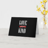 Liefde is Geduldig Tijdloze Inspirerende Stijl Kaart (Gele Bloem)